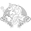 Ver imagem 2 de Adesivo para Colorir Arco Iris - 0,58 x 0,50m