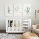 Ver imagem 1 de Papel de Parede Linhas Delicadas - Várias Cores - Verde