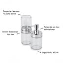 Ver imagem 3 de Kit Banheiro Acessórios Pia Acquaset Transparente 2 Peças