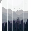 Ver imagem 3 de Mural Floresta - 2,90 x 3,00m