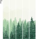 Ver imagem 3 de Mural Pinheiro - 2,90 x 3,00m