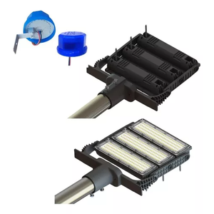 Luminária Pública 400w Led Osram 36000lm Bivolt com Relé Fotocélula
