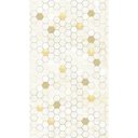 Ver imagem 4 de Papel de Parede Lavavel para Banheiro Cozinha Revestimento Fosco Mármore Colméia - 0,58 x 1,00m