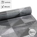 Ver imagem 2 de Papel de Parede Lavavel para Banheiro Cozinha Revestimento Brilho Azulejo Industry - 0,58 x 1,00m