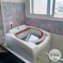 Ver imagem 3 de Papel de Parede Lavavel para Banheiro Cozinha Revestimento Fosco Mármore Mix - 0,58 x 1,00m