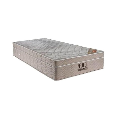 Colchão Solteiro Ortobom Molas Ensacadas SuperPocket Airtech Spring OrtoPillow (88x188x30) - 