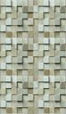 Ver imagem 3 de Papel de Parede Lavavel para Banheiro Cozinha Revestimento Fosco Madeira Cubos - 0,58 x 1,00m