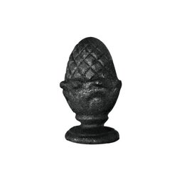 Pinha Ferro Fundido N01 Grade Portão Sacada Muro 6x10cm - 1