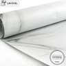 Papel de Parede Lavavel para Banheiro Cozinha Revestimento Fosco Mármore Branco Prime - 0,58 x 1,00m - 3