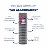 Tela Soldada Tag Malha 5,0x5,0cm Fio 2,76mm Rl 15x1,5m - 8