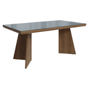 Ver imagem 7 de Conjunto Sala de Jantar Tampo de Vidro 6 Cadeiras Rustic/Cinza/Silver Pienza Madesa