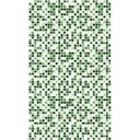 Ver imagem 2 de Papel de Parede Lavavel para Banheiro Cozinha Revestimento Brilho Pastilha - Várias Cores - Verde