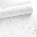 Ver imagem 2 de Papel de Parede Minimalista Confete - Várias Cores - Azul