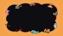 Ver imagem 2 de Adesivo Lousa Infantil Brinquedos 0,58x1,00m Giz - 0,58 x 1,00m