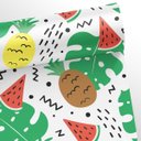 Ver imagem 2 de Papel de Parede Melancia e Abacaxi - 0,58 x 3,00m