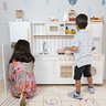 Kit Cozinha Infantil Retro com Geladeira e Máquina de Lavar - Branco - 3
