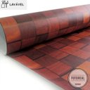 Ver imagem 3 de Papel de Parede Lavavel para Banheiro Cozinha Revestimento Fosco Madeira Mosaico Pastilha - 0,58 x 1