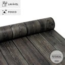 Ver imagem 2 de Papel de Parede Lavavel para Banheiro Cozinha Revestimento Fosco Madeira Guajuvira - 0,58 x 1,00m