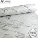 Ver imagem 2 de Papel de Parede Lavavel para Banheiro Cozinha Revestimento Fosco Mármore Arabesco - 0,58 x 1,00M