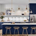 Ver imagem 1 de Papel de Parede Lavavel para Banheiro Cozinha Revestimento Brilho Azulejo Aveiro - 0,58 x 1,00m