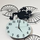 Ver imagem 2 de Relógio De Parede 3d Contemporâneo Nórdico Metal 94x43