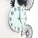 Ver imagem 5 de Relógio De Parede 3d Contemporâneo Nórdico Metal 94x43
