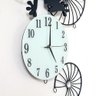 Relógio De Parede 3d Contemporâneo Nórdico Metal 94x43 - 5