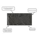 Ver imagem 3 de Placa em PU 120cm x 60cm x 30mm (0,72m²/Placa)- Cinza Marrom Graddus