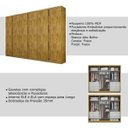 Ver imagem 7 de Guarda-Roupa Casal 6 Portas 8 Gavetas Valore