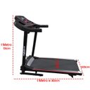 Ver imagem 4 de Esteira Ergonometrica Academia Inclinaçao Ajustavel Cardio Treino Corrida Caminhada Exercicio Fisico