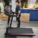 Ver imagem 2 de Esteira Ergonometrica Academia Inclinaçao Ajustavel Cardio Treino Corrida Caminhada Exercicio Fisico