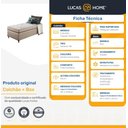 Ver imagem 6 de Cama Box com Colchão Solteiro King Classic Molas Pocket 96cm