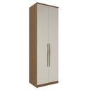 Ver imagem 1 de Guarda Roupa Modulado 02 Portas 75cm com Prateleiras 234cm