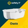 Banheira Infantil Retrátil Oasis White Grey - Safety 1st - 1