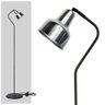 Kit com 2 Luminárias Coluna Abajur Piso Chão Spot City - Cromado - 2-3110-15 - 4