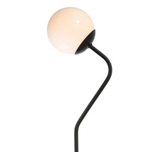 Luminária de Coluna Abajur Piso Chão Globo-koma + Lâmpada G9 220v