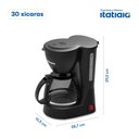 Ver imagem 6 de Cafeteira Elétrica Itatiaia CFITA2002 30 Xícaras 220V