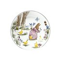 Ver imagem 1 de Prato de Sobremesa Ceramica Peter Rosa com Patinhos Luis Salvador