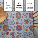 Ver imagem 2 de Toalha Mesa Plástica Térmica Mandala Br 2 lugares 70x100