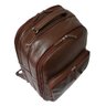 Mochila Couro Grande Para Viagens Cor Marrom Trufa HM099 | HAMISH - 4