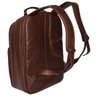 Mochila Couro Grande Para Viagens Cor Marrom Trufa HM099 | HAMISH - 5