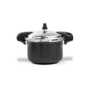 Ver imagem 1 de Panela Pressão Indução 5,4 L Cerâmico Antiaderente Brinox Preta 4953/100