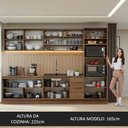 Ver imagem 6 de Armário de Cozinha Completa 310cm Rustic Stella Madesa 02