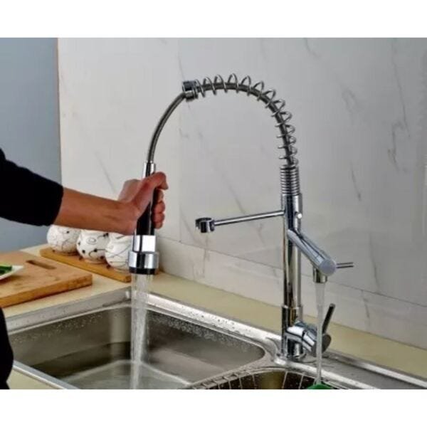 Torneira Cozinha Gourmet Monocomando Alta 75cm - 3