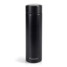 SQUEEZE TÉRMICA INOX PRETO 500ML - TERMOPRO - 4