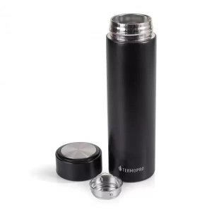SQUEEZE TÉRMICA INOX PRETO 500ML - TERMOPRO