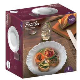 Aparelho de Jantar 8 Peças Opaline Pétala Duralex - 1