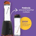 Ver imagem 7 de Kit Sanduicheira Cadence SAN400 com Liquidificador Blender Preto/Laranja 220V