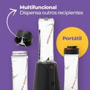 Ver mais imagens de Kit Sanduicheira Cadence SAN400 com Liquidificador Blender Preto/Laranja 220V