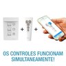 Ventilador de Teto Aliseu Terral com Controle Remoto, Parede e Bluetooth. 220v - Cristal - 10